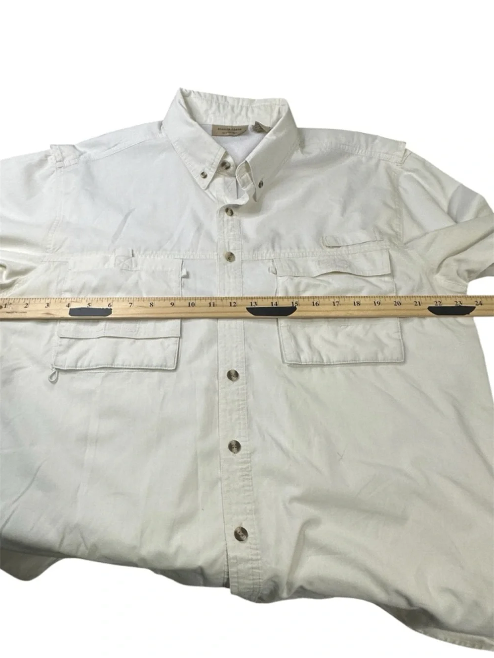 Rugged Earth Fishing Shirt Bundle Of Two M Vented Utility Safari Outdoor